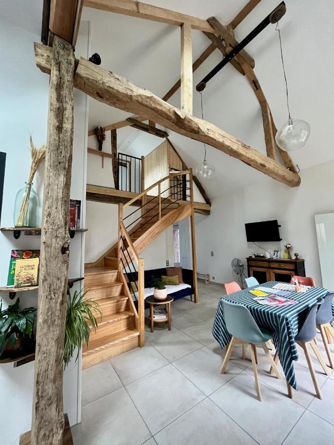 La Madelaine-sous-Montreuil Les Bobos A La Ferme Bed & Breakfast エクステリア 写真